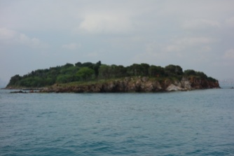 Eine weitere kleine Insel auf unserem Rückweg