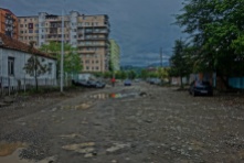Nebenstraßen in Batumi