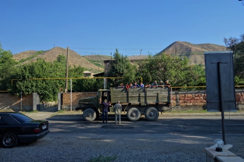Offentliche Verkehrsmittel in Armenien